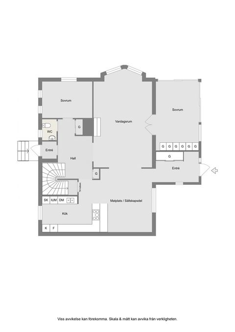 Villa, Viktoriagatan 2, Oskarström, Halmstad