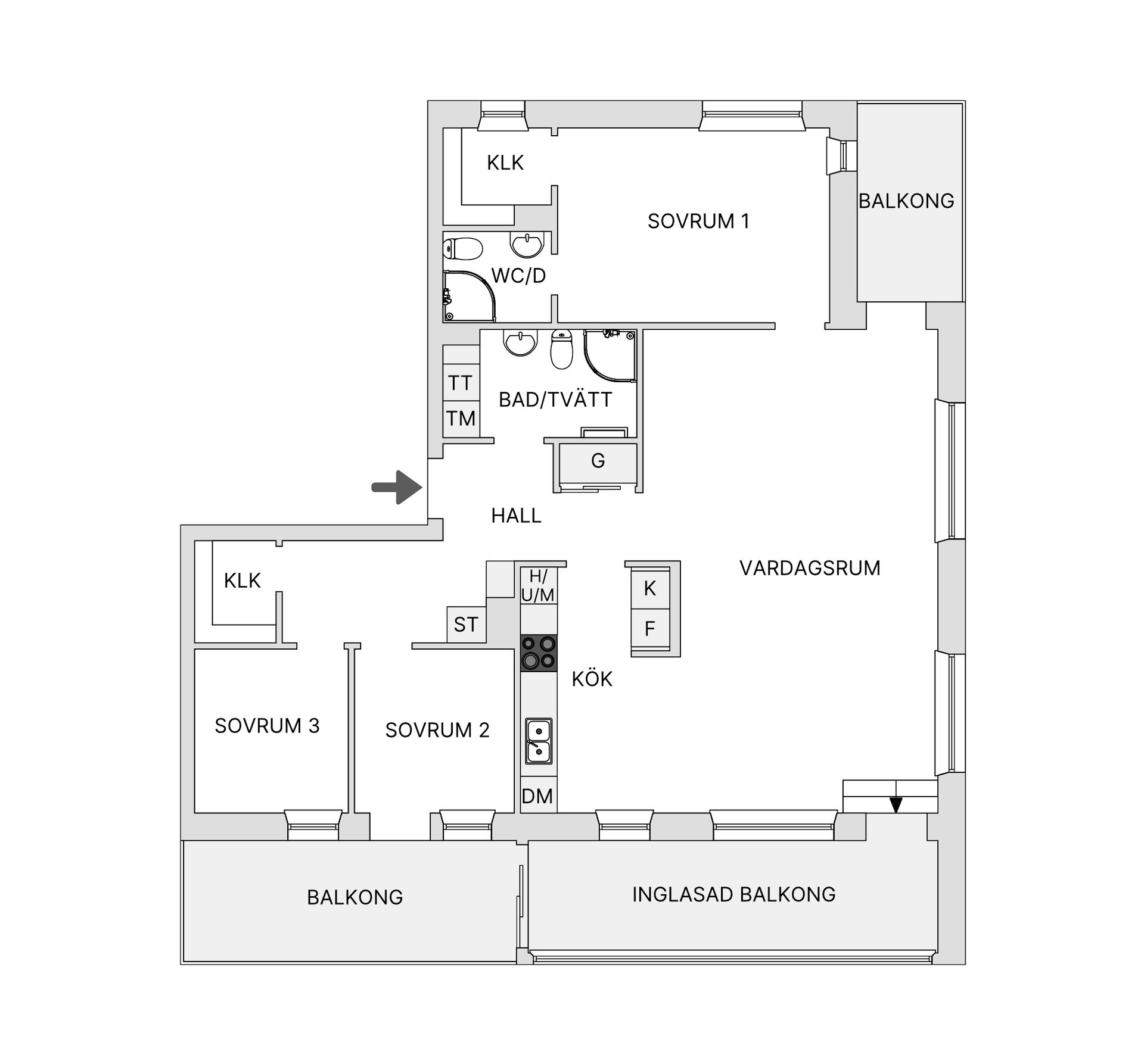 Bostadsrätt, Ostindiefararen 5, Eriksberg, Göteborg