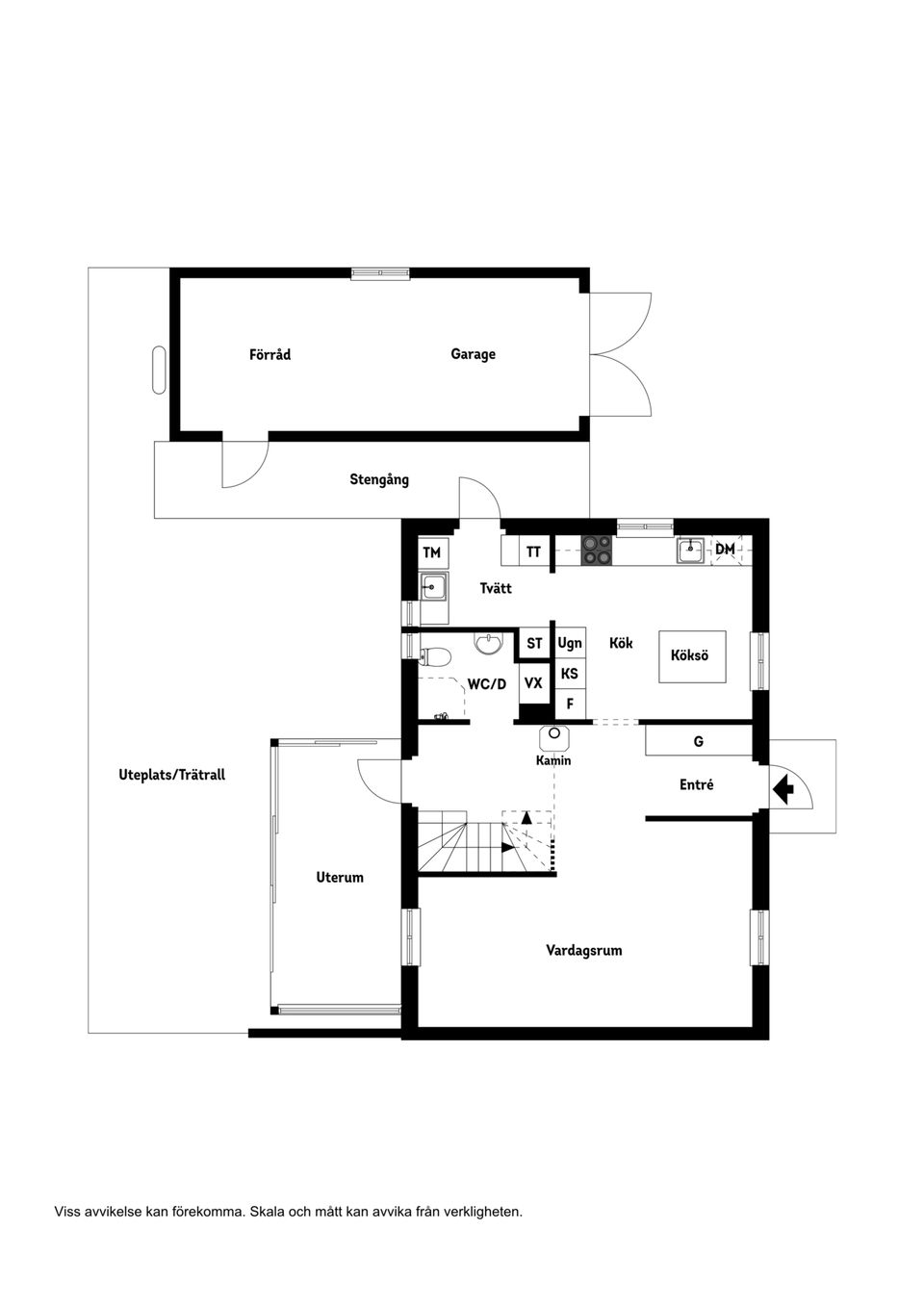 Villa, Radhus, Minnesotavägen 9, Sandsbro, Växjö