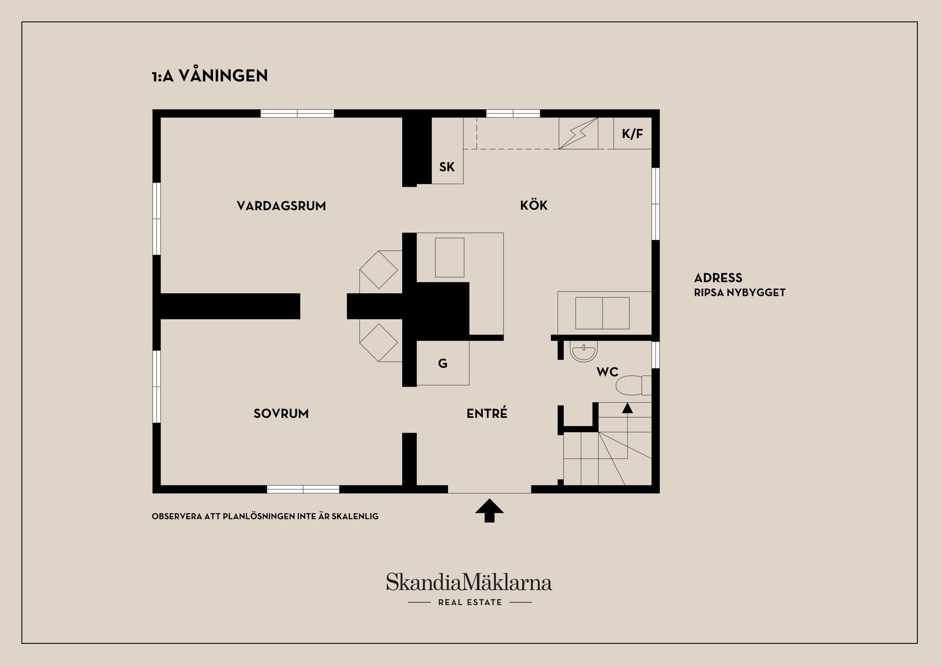 Fritidshus, Ripsa Nybygget 1, Ripsa, Nyköping