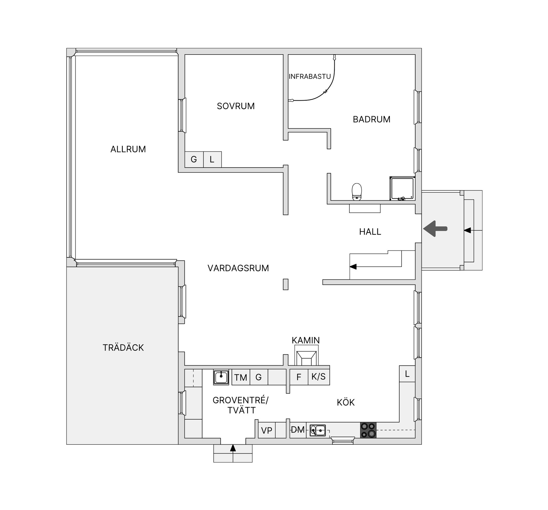 Villa, Vårgränd 8, Smålandsstenar, Gislaved