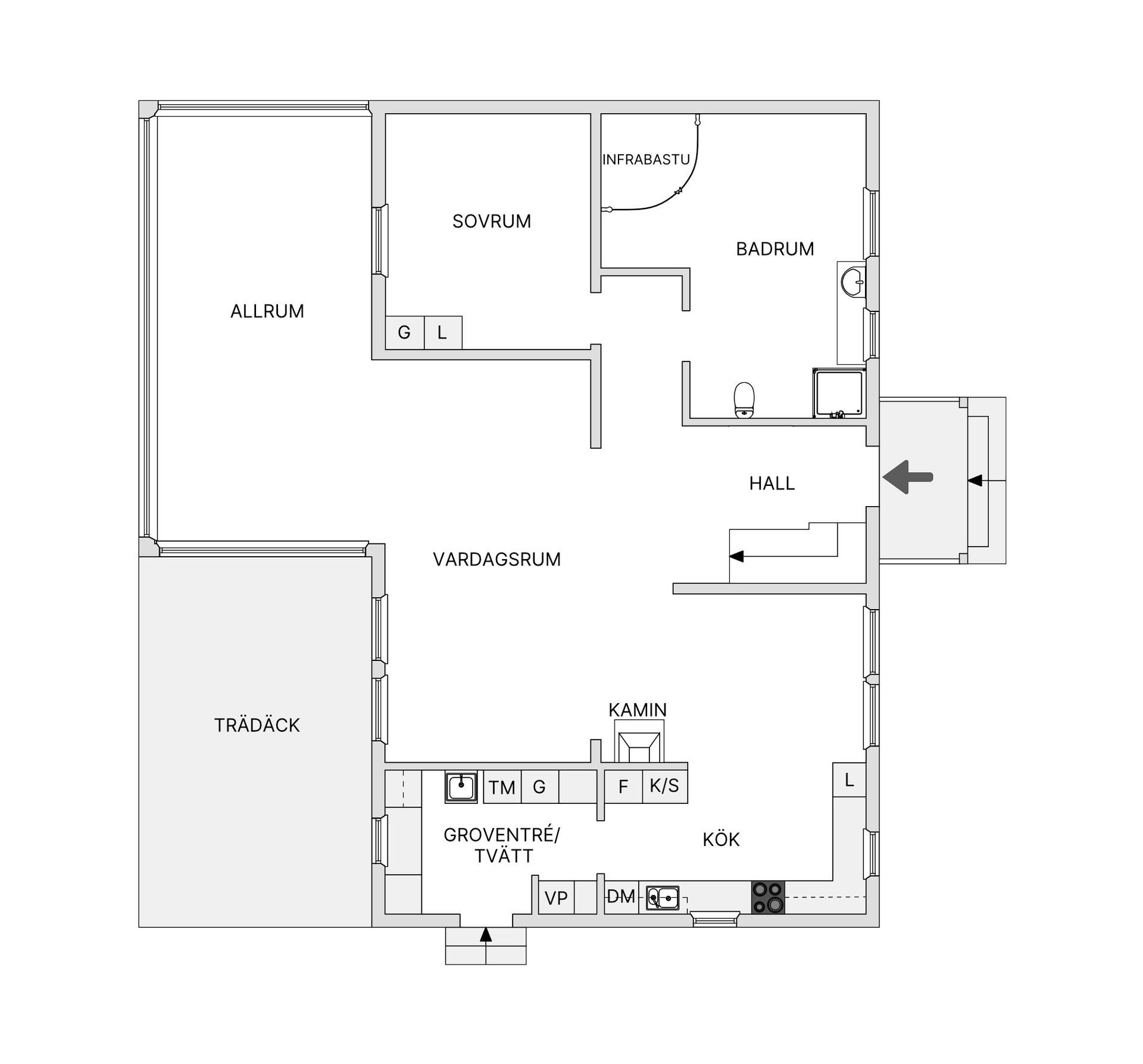 Villa, Vårgränd 8, Smålandsstenar, Gislaved