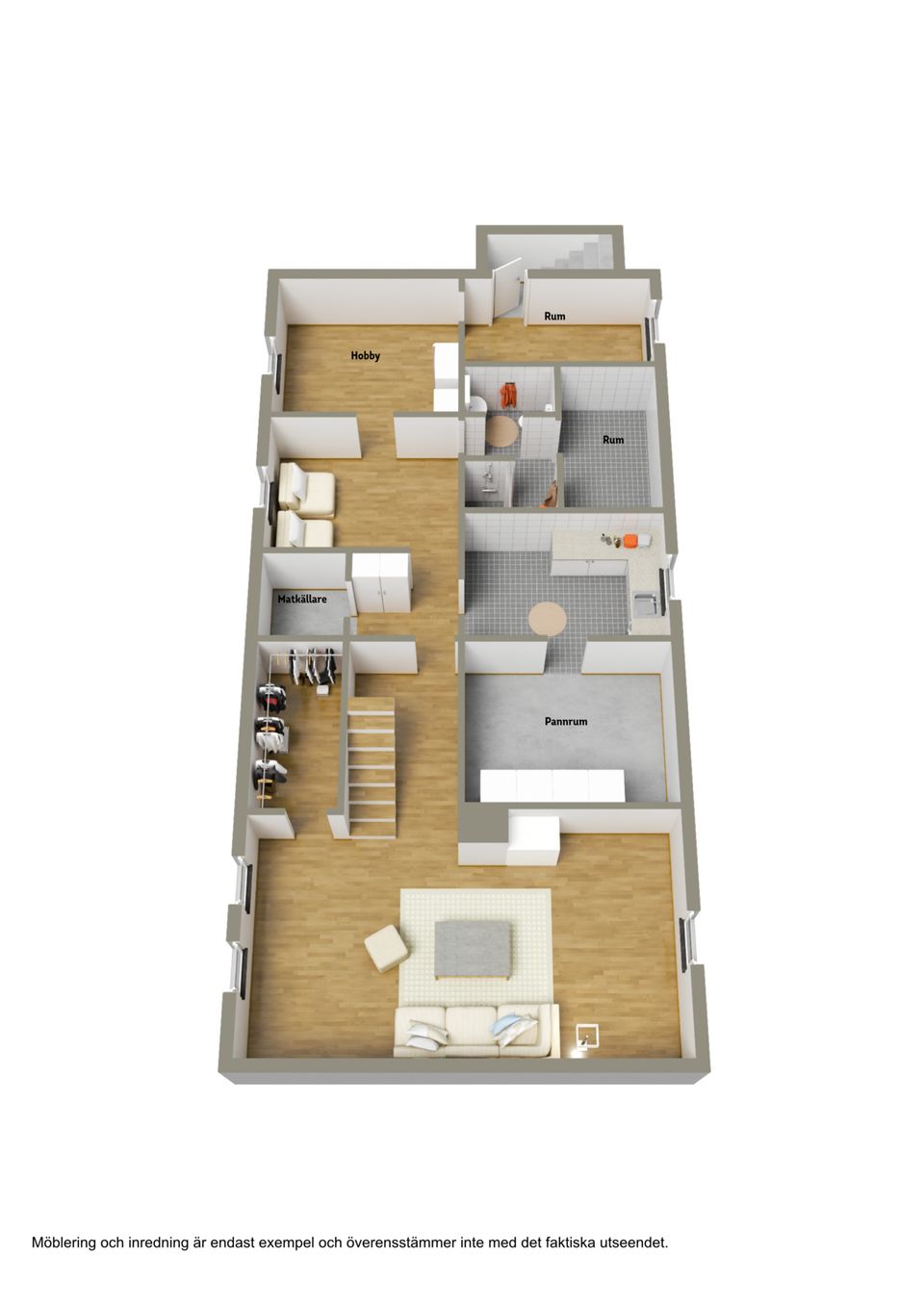 Villa, Radhus, Blåsippestigen 16, Karlberg, Varberg