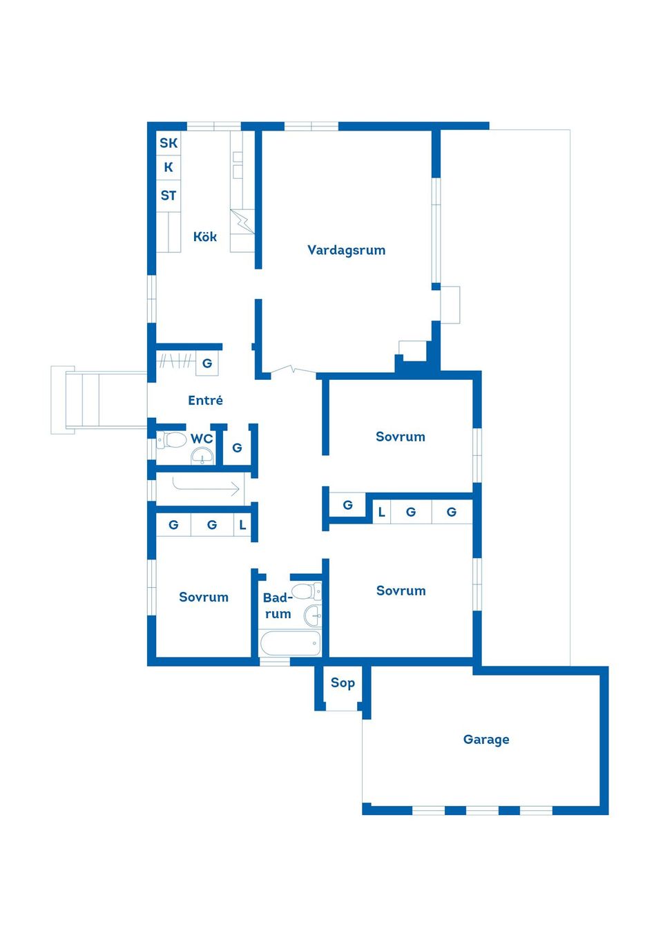 Villa, Arentvägen 15, Hille, Gävle