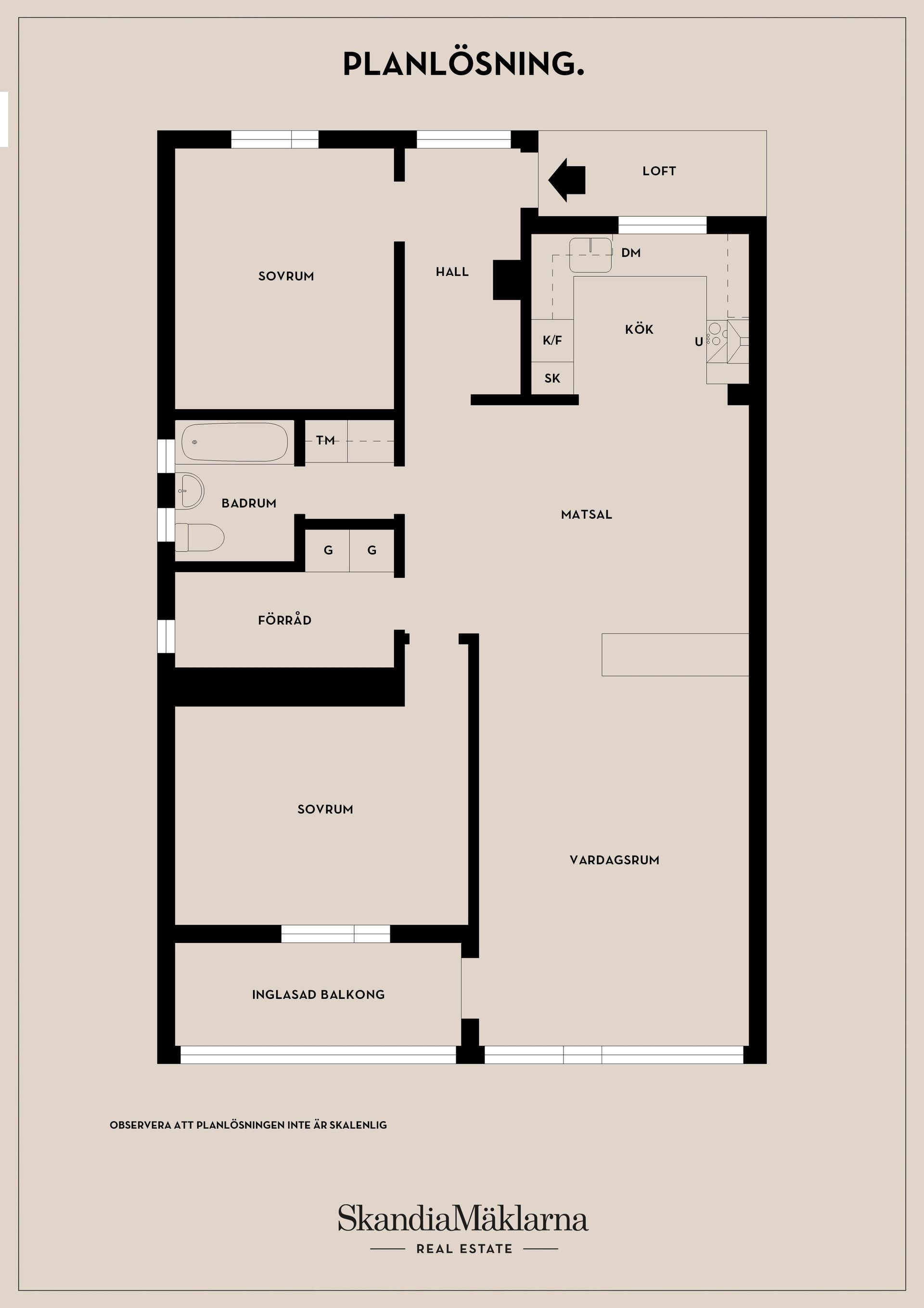 Bostadsrätt, Loftvägen 11, Huddinge