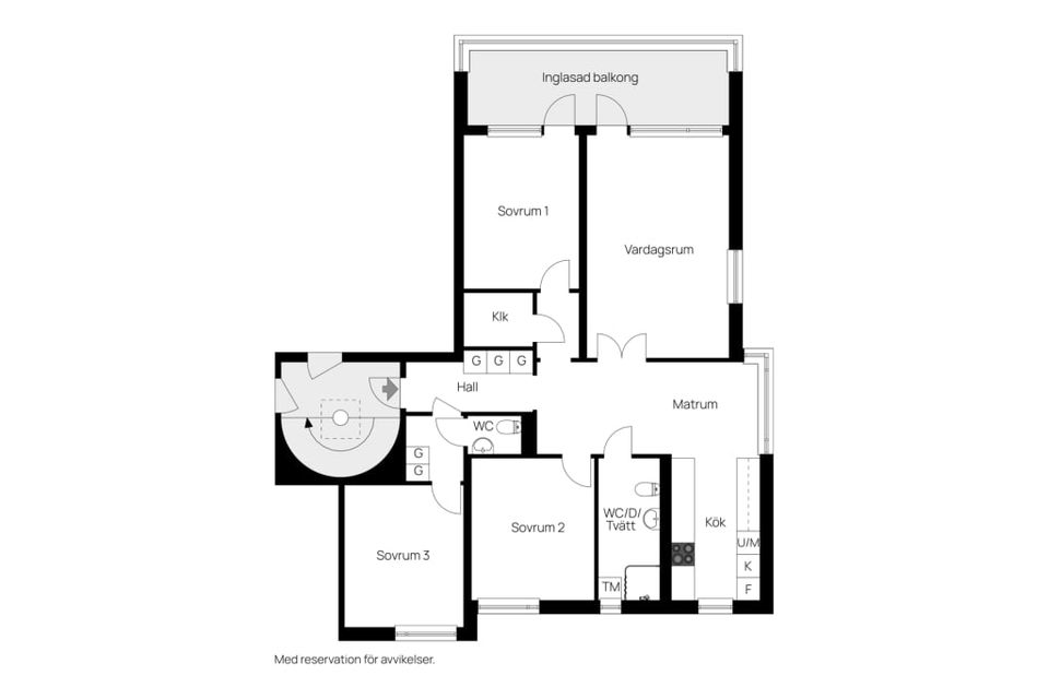 Bostadsrätt, Ålkilsplan 5, Lgh 1203, Lindesberg