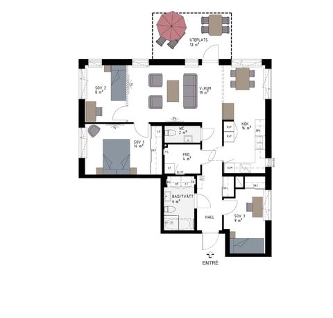 Bostadsrätt, Bråviksvägen 69, Lindö Strand, Norrköping