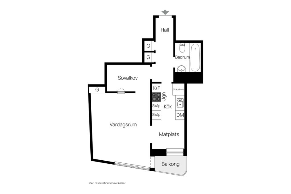 Bostadsrätt, Furusundsgatan 12, 4 tr, Östermalm / Gärdet, Stockholm