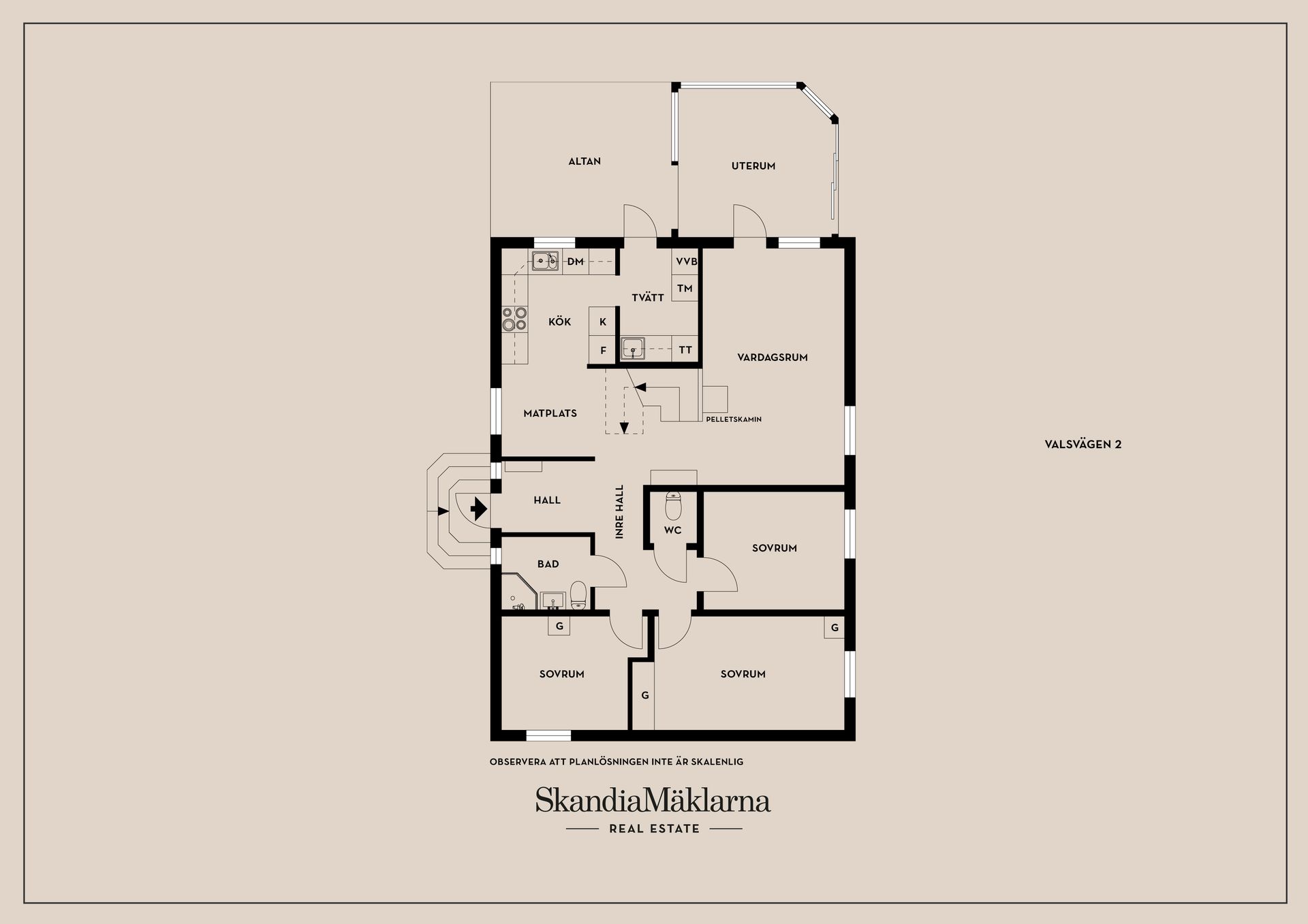Villa, Valsvägen 2, Hammarö