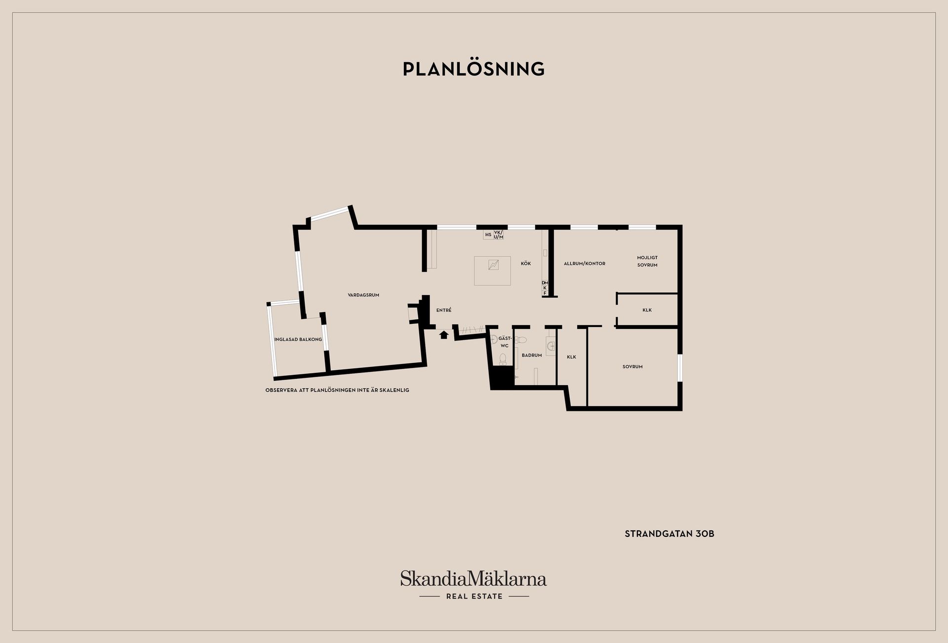 Bostadsrätt, Strandgatan 30B, Norr/Stadsparken, Eskilstuna