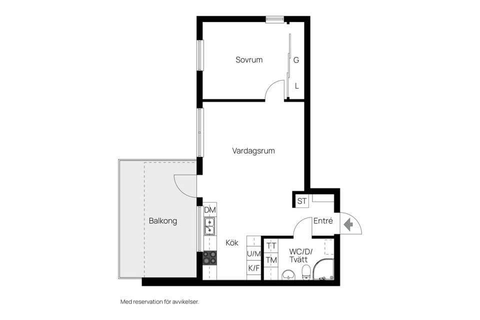 Bostadsrätt, Demokrativägen 14, Hjortsberg, Falkenberg