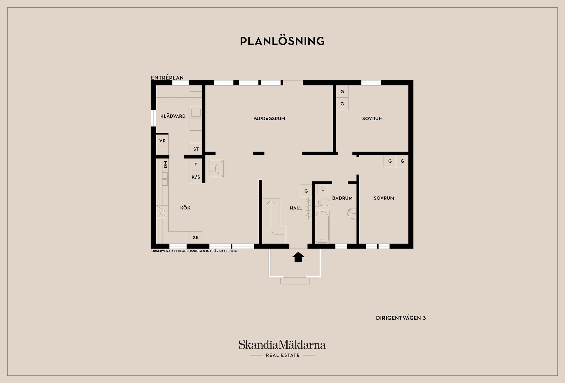 Villa, Dirigentvägen 3, Karlslund - Sätofta, Höör