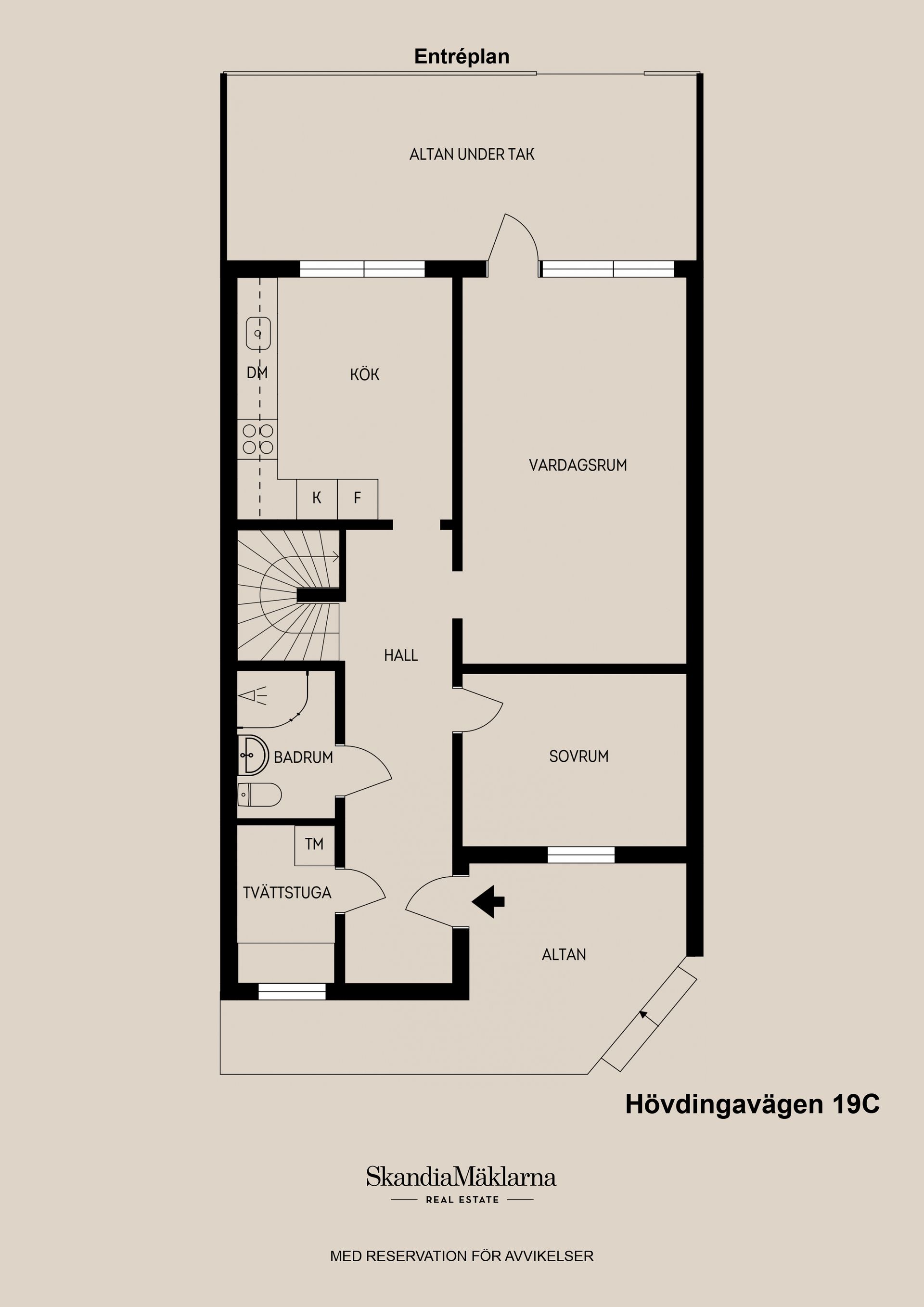 Radhus, Hövdingavägen 19C, Södra Bomhus, Gävle
