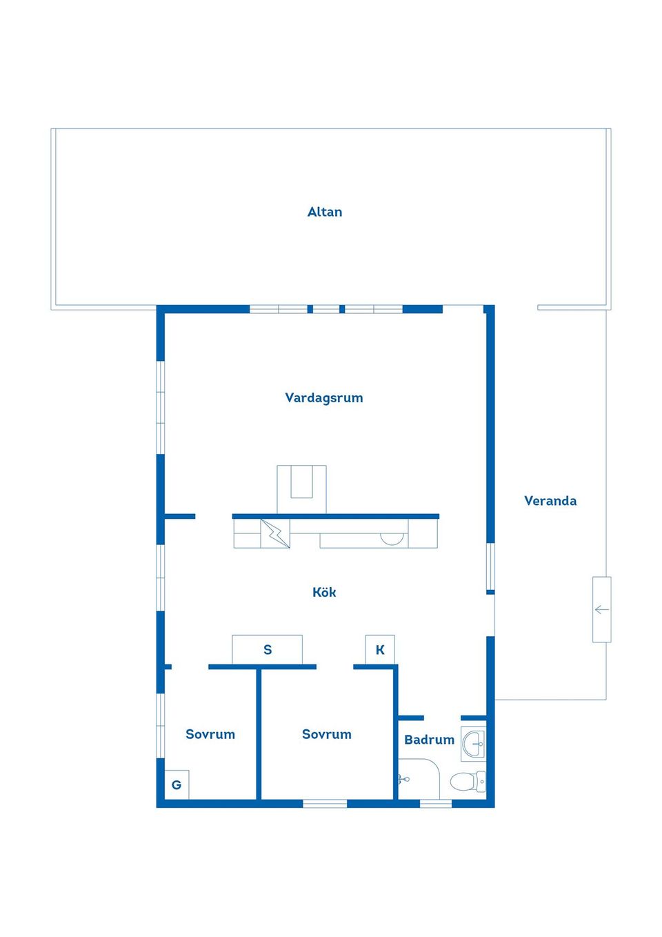 Villa, Kingshus 1, Selaön, Strängnäs