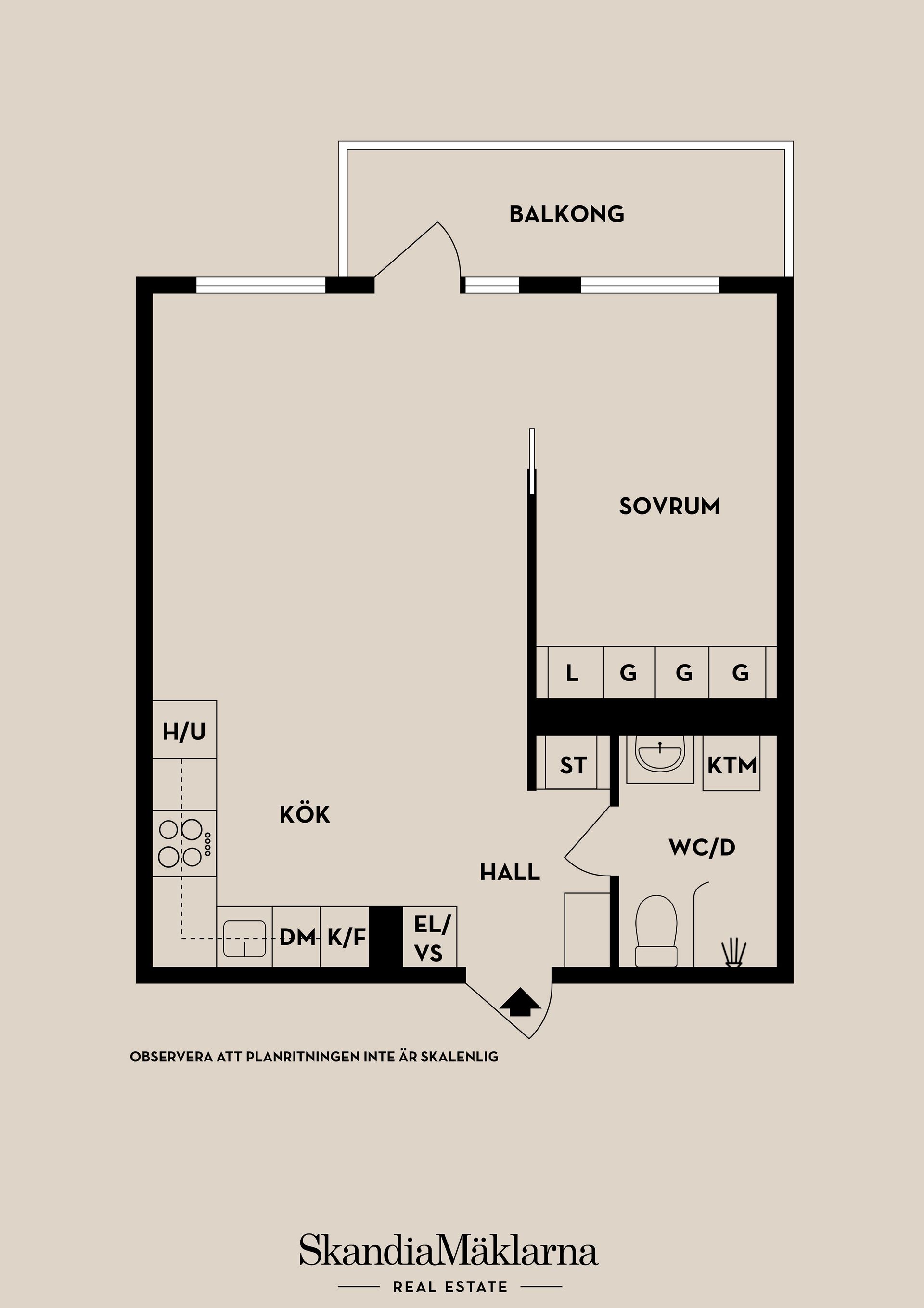 Bostadsrätt, Löfströms allé 2D, Centrala Sundbyberg, Sundbyberg