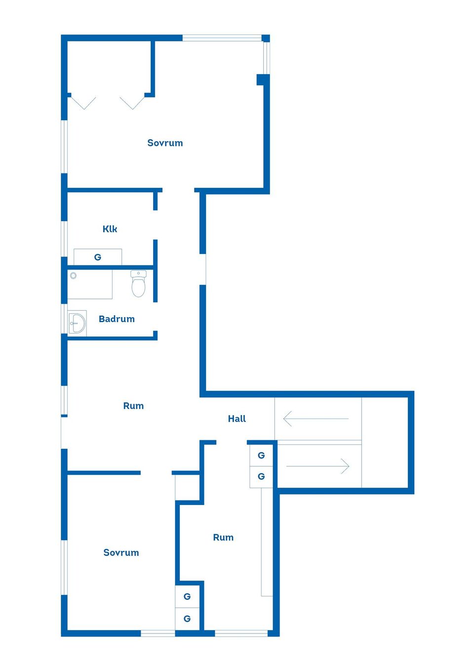 Villa, Prästgårdsallén 22, Bomhus, Gävle