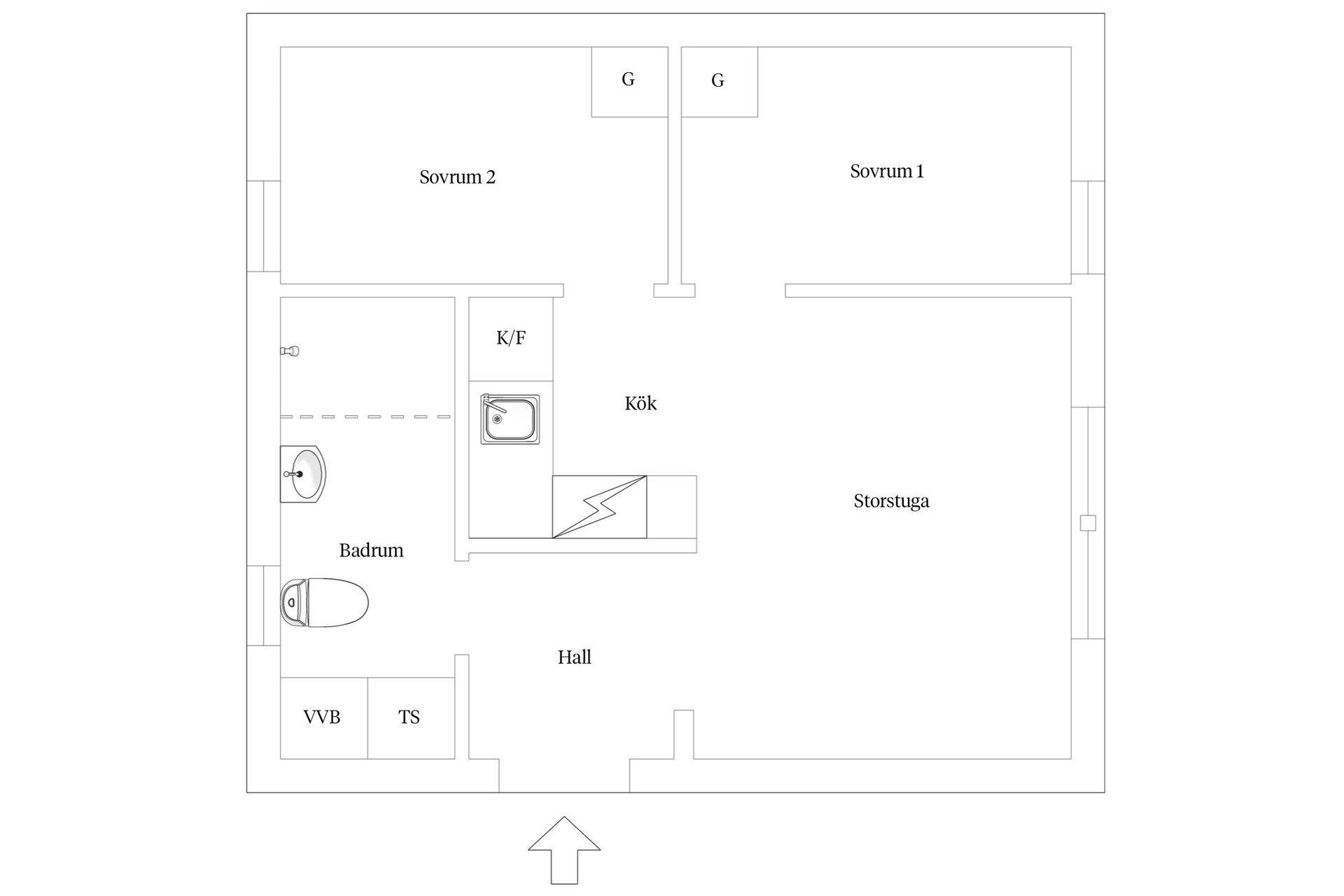 Bostadsrätt, Ranchen 142, Stöten, Malung-Sälen