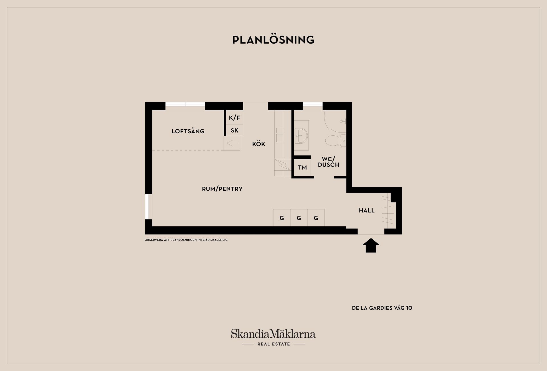 Bostadsrätt, De la Gardies väg 10, Gustavsberg Farstadal, Värmdö