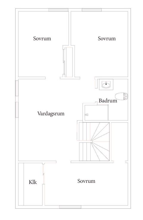 Villa, Radhus, Kerstinvägen 7C, Dalsjöfors, Borås