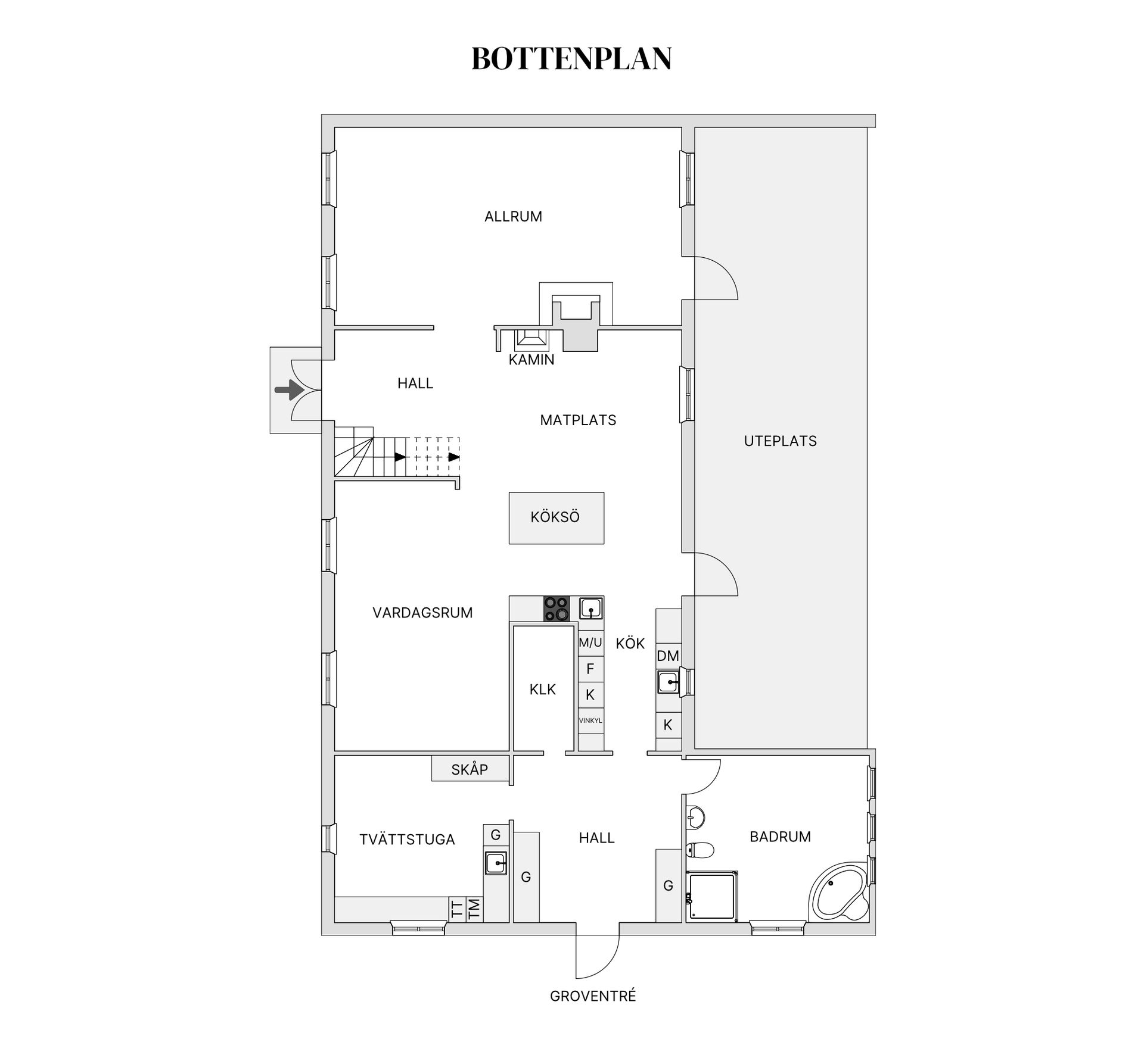 Villa, Snödroppsvägen 13, Hammar, Kristianstad