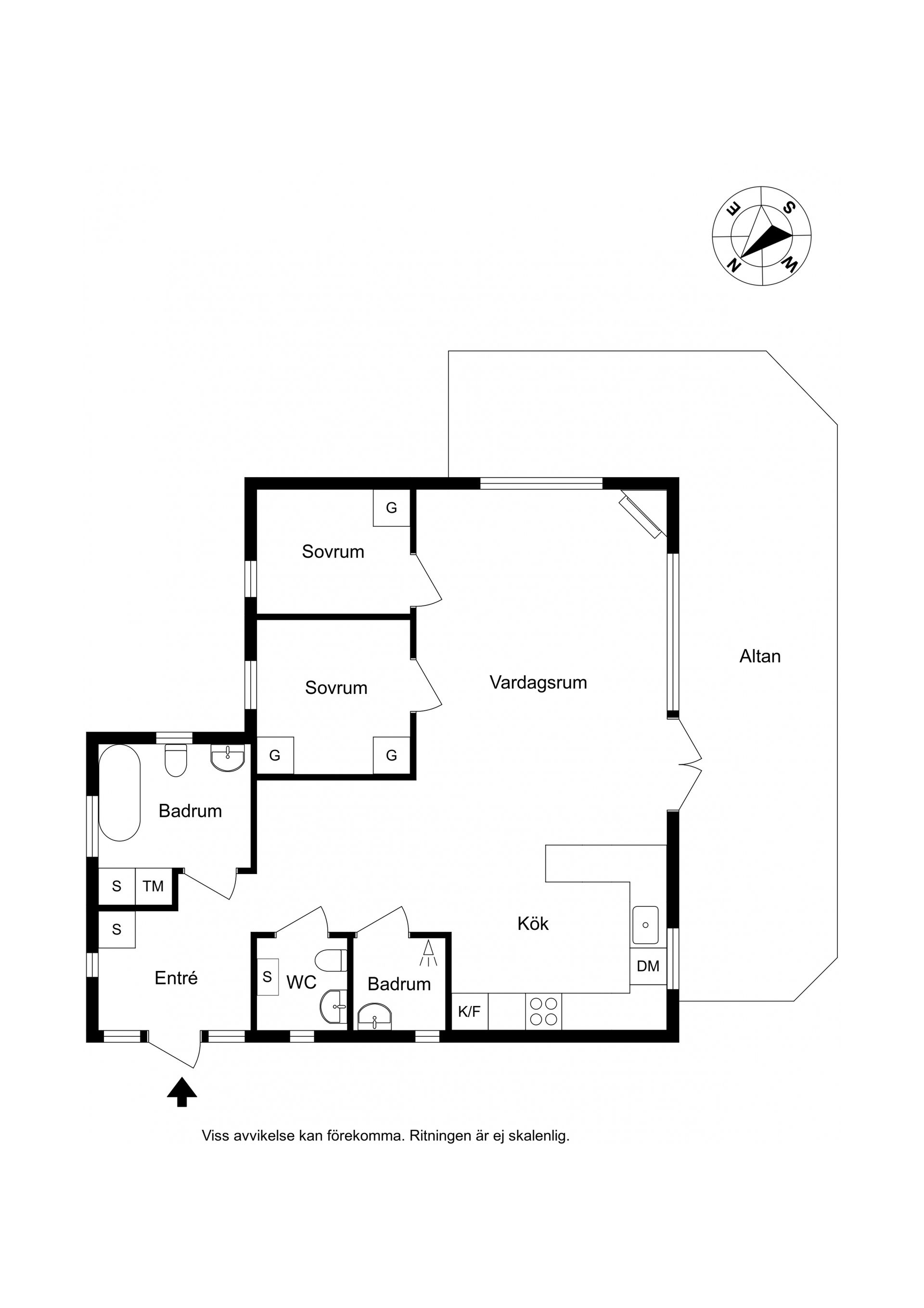 Fritidshus, Solbadsvägen 45, Apelviken, Varberg
