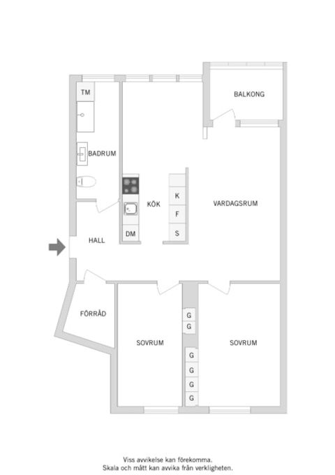 Bostadsrätt, Hökegatan 12, Olskroken, Göteborg