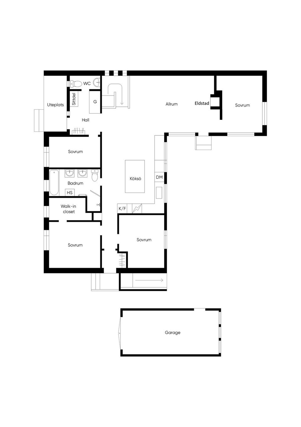 Villa, Åsvägen 31, Valbo, Gävle