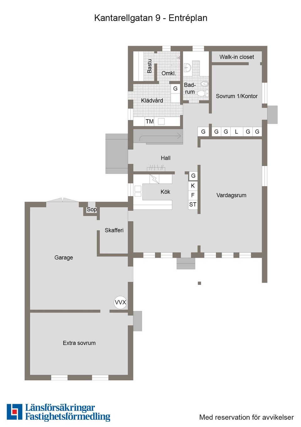 Villa, Kantarellgatan 9, Bergvreten, Enköping