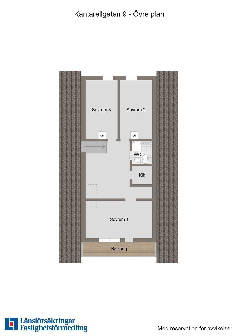 Villa, Kantarellgatan 9, Bergvreten, Enköping