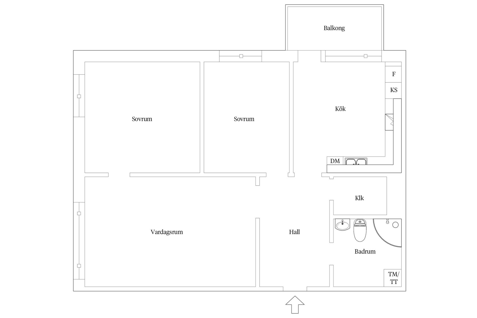 Bostadsrätt, Tunnlandsvägen 3, Bromma - Åkeslund, Stockholm