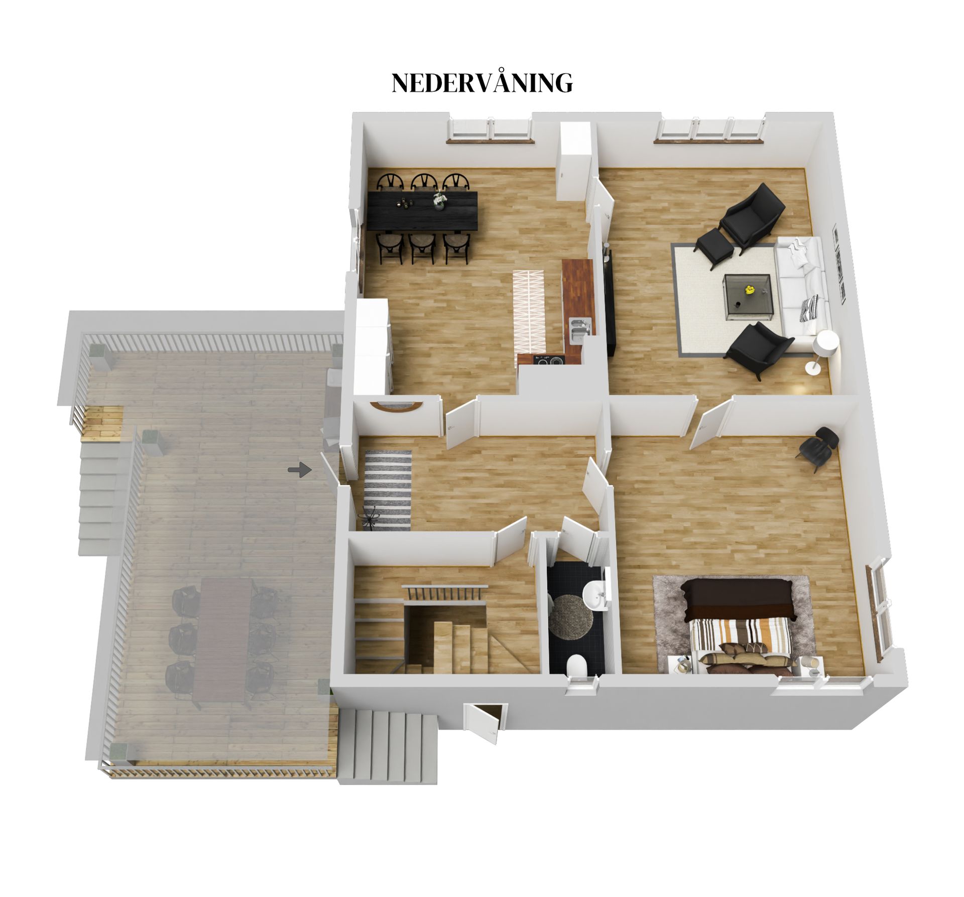 Villa, Adress dold tillsvidare, Born, Rättvik