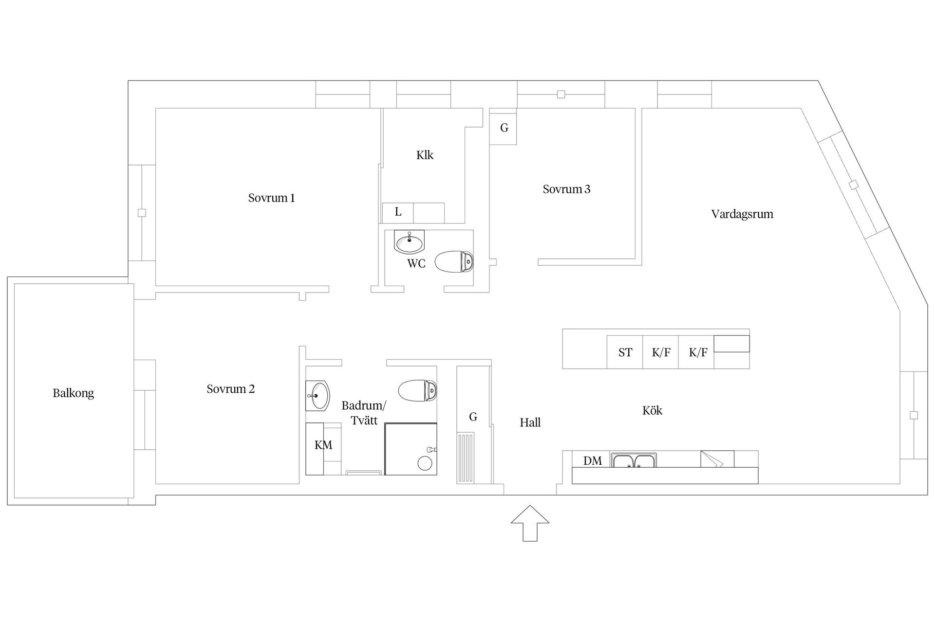 Bostadsrätt, Norrängavägen 5C, Linero, Lund