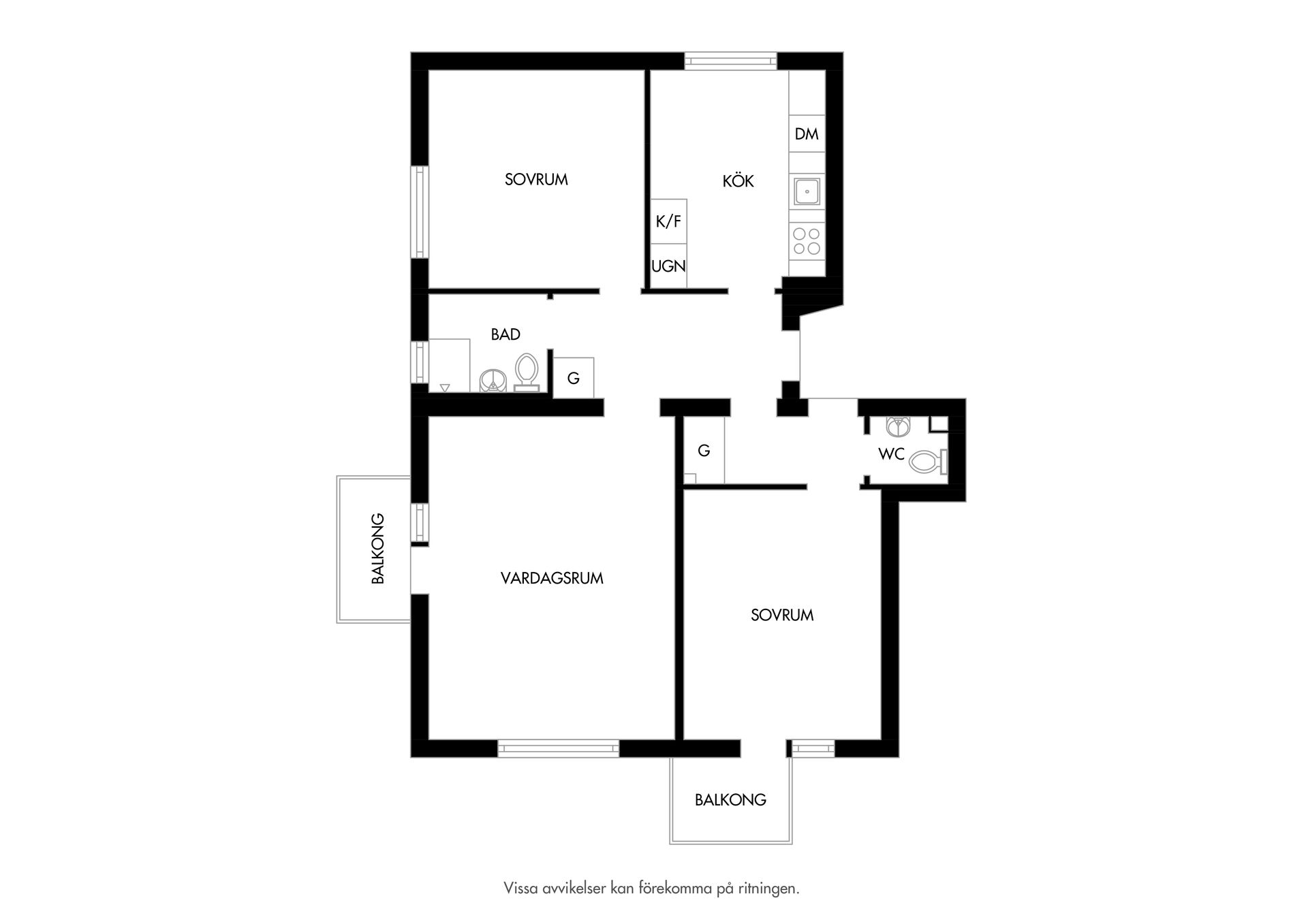 Bostadsrätt, Thomas Johannisgatan 1C, Centrum, Växjö