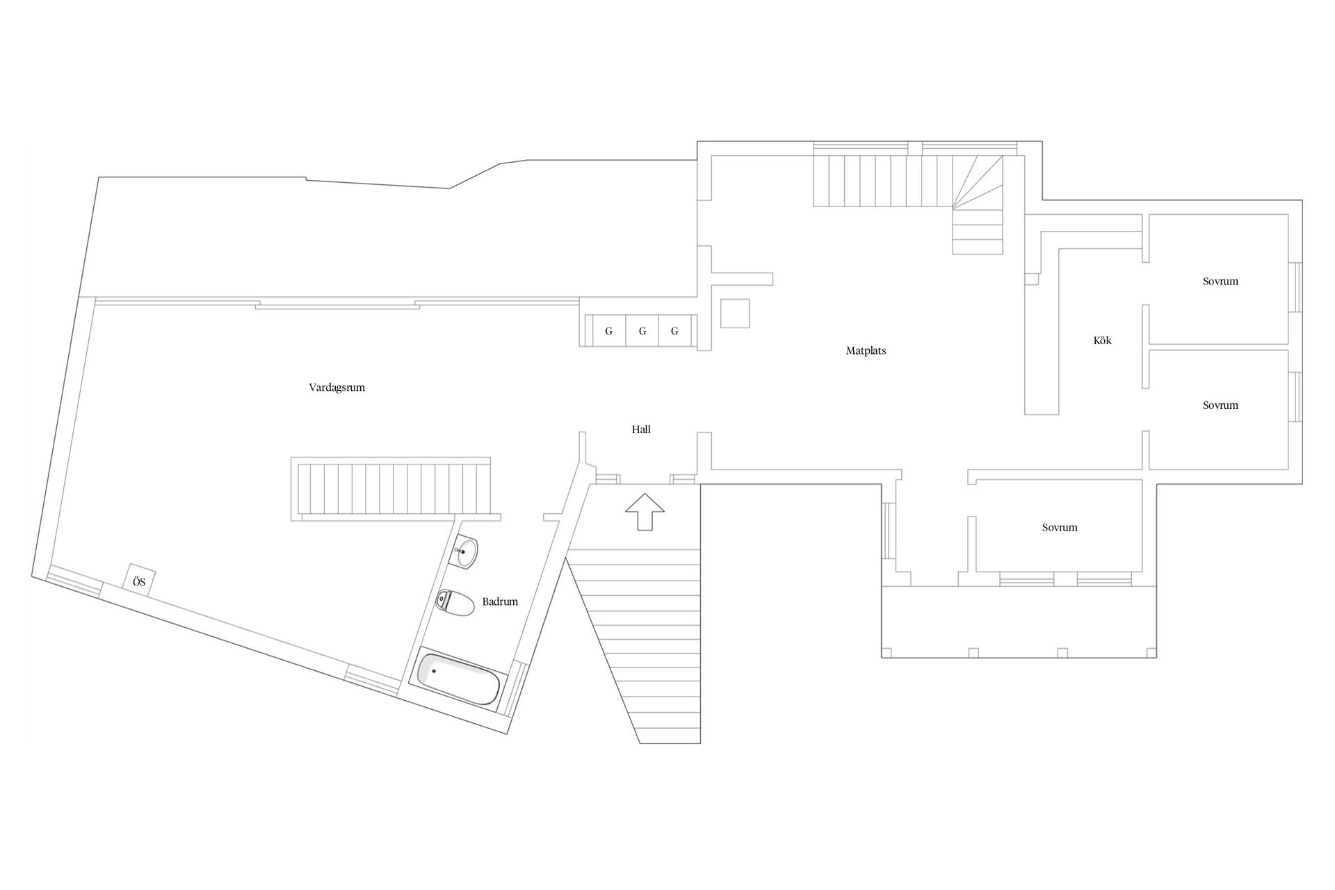 Villa, Gubbdalsvägen 8, Ingarö - Långvik, Värmdö