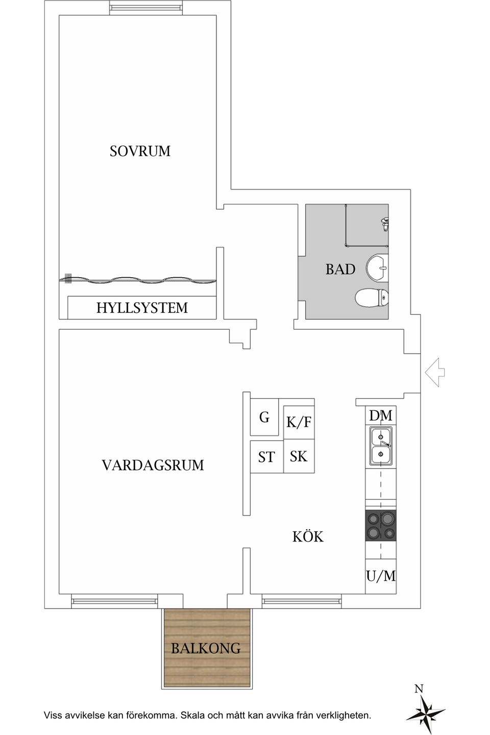 Bostadsrätt, Rondellen 12, Kallhäll, Järfälla