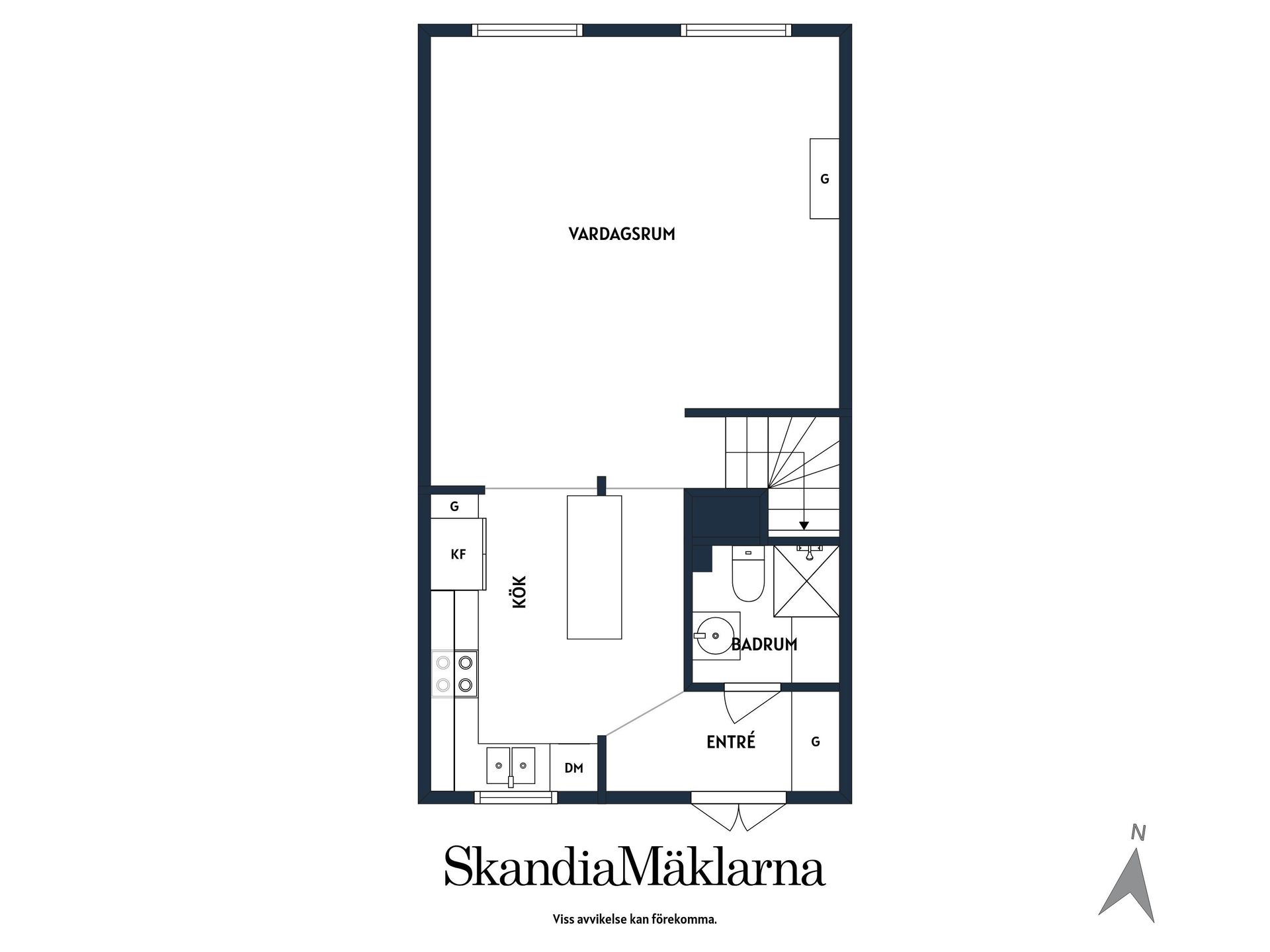 Radhus, Kärnbogatan 8F, Centrala Mariefred, Strängnäs