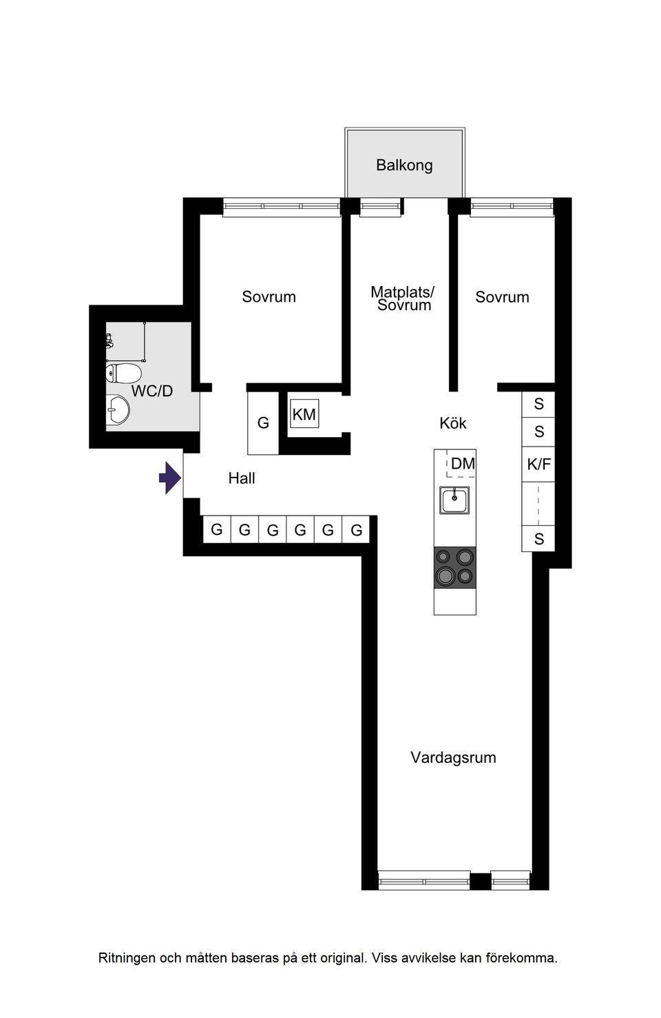 Bostadsrätt, Bergsgatan 51, Kungsholmen, Stockholm