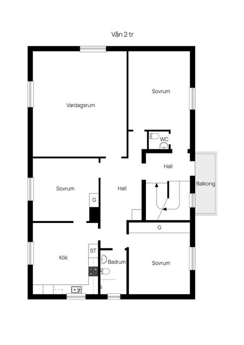 Villa, Norrlandsgatan 5, Centrala Vännäs, Vännäs