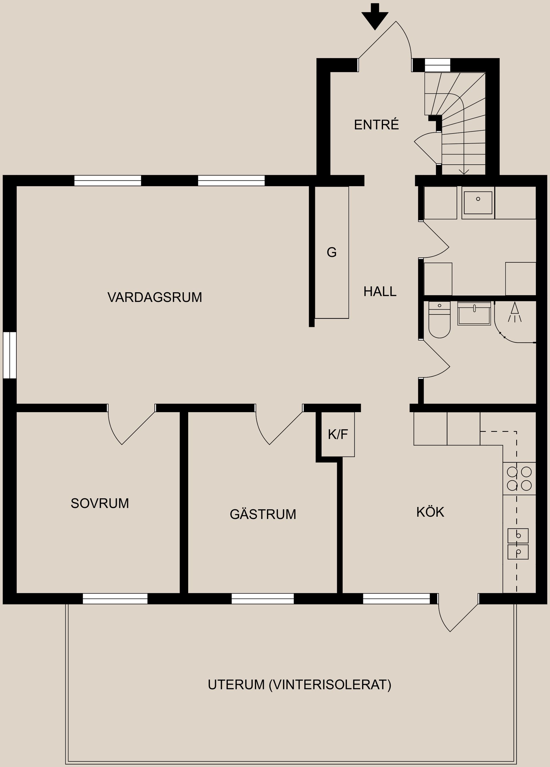 Bostadsrätt, Fodervägen 1B, Loddby, Norrköping
