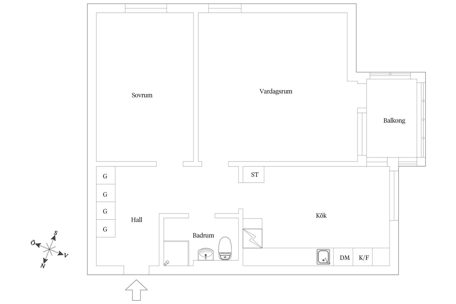 Bostadsrätt, Tredje Långgatan 40, Linné, Göteborg