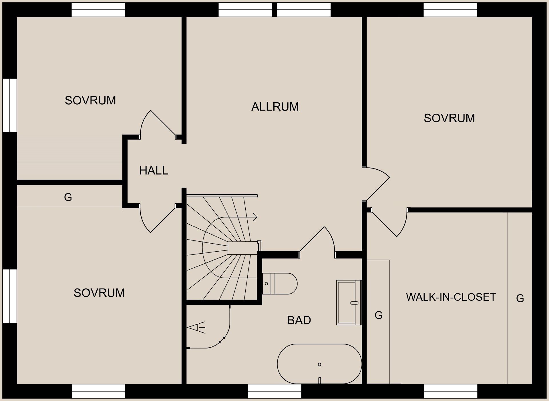 Villa, Skvattramstigen 13, Svärtinge - Skogsbacke, Norrköping