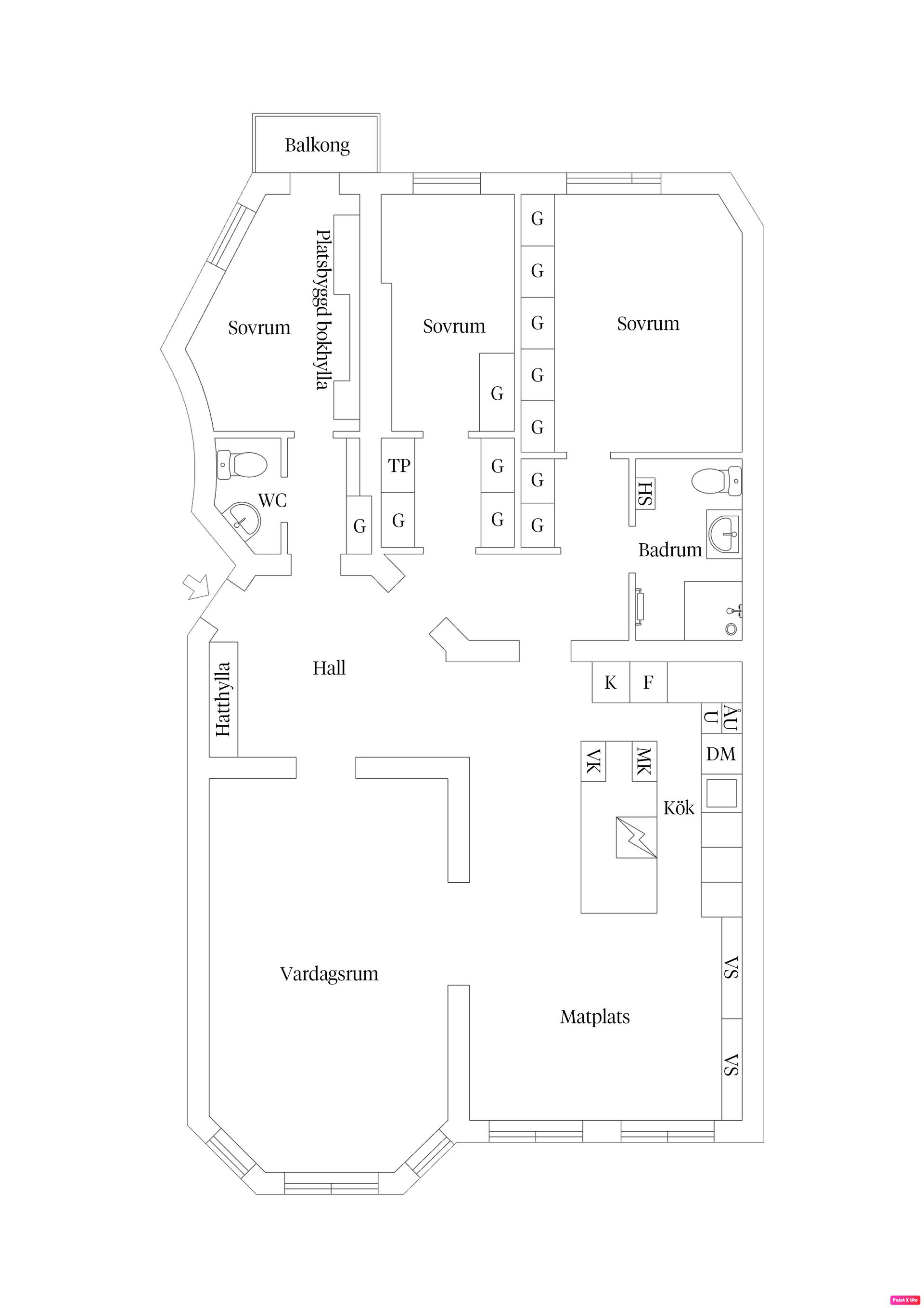 Bostadsrätt, Karlbergsvägen 22, Vasastan - Odenplan, Stockholm