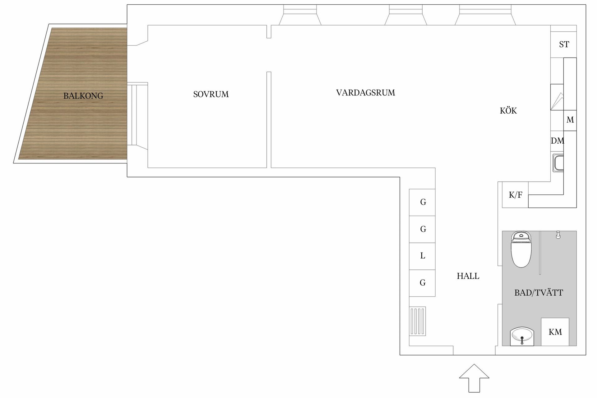 Bostadsrätt, Svängrumsgatan 75, Flatås, Göteborg