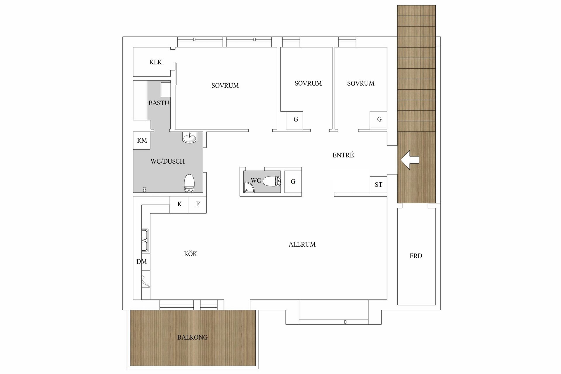 Bostadsrätt, Kyrkängesvägen 1B, Ängarna/Tegefors, Åre