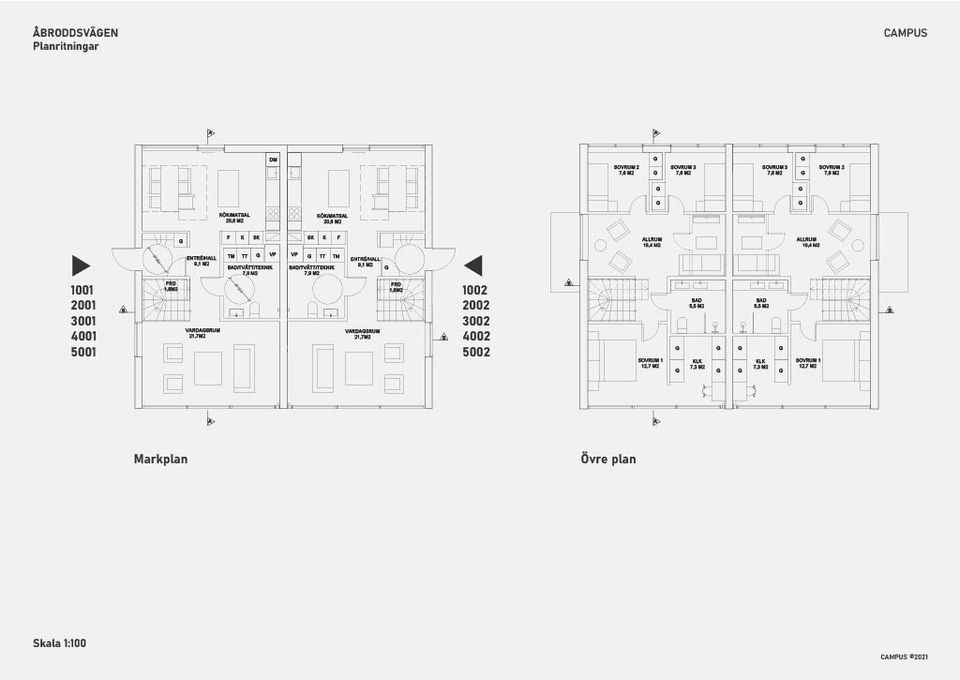 Bostadsrätt, Radhus, Åbroddsvägen 37A, Kummelnäs, Nacka