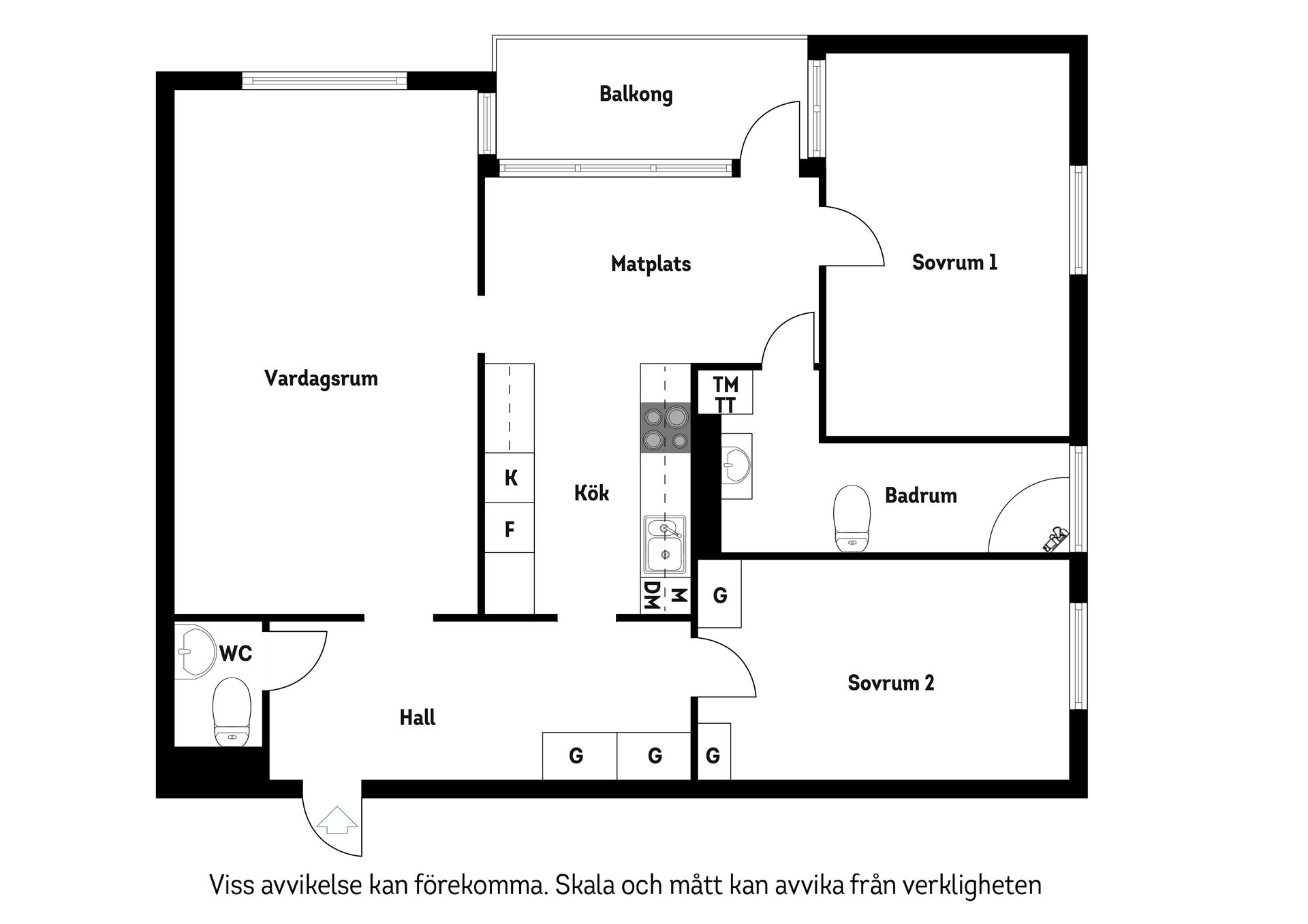 Bostadsrätt, Kampementsgatan 4, 7 tr, Gärdet, Stockholm