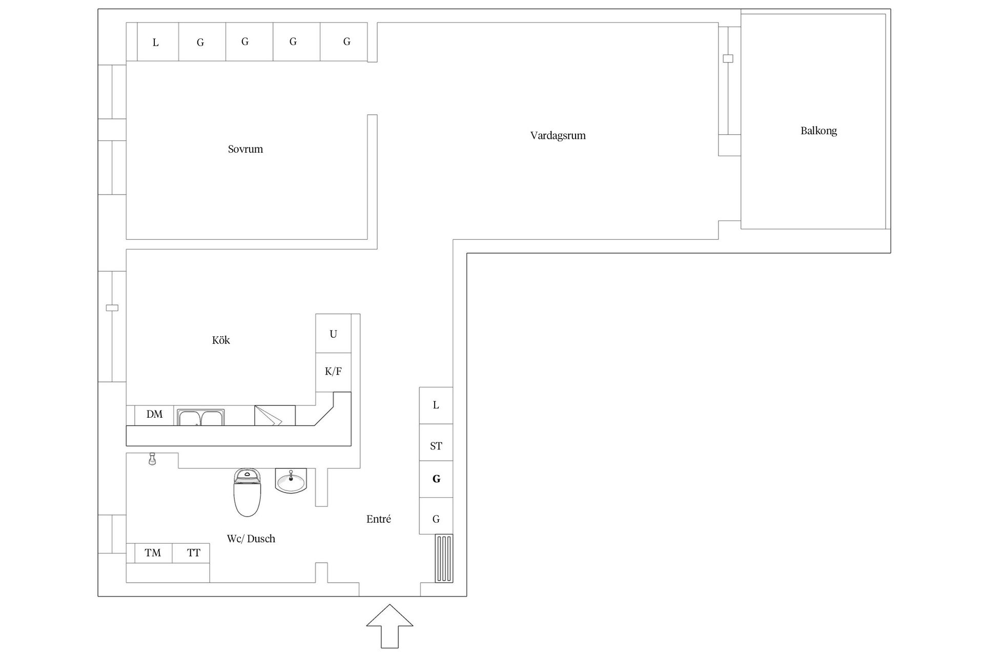 Bostadsrätt, Bryggaregatan 24, Sockerbruket, Lund