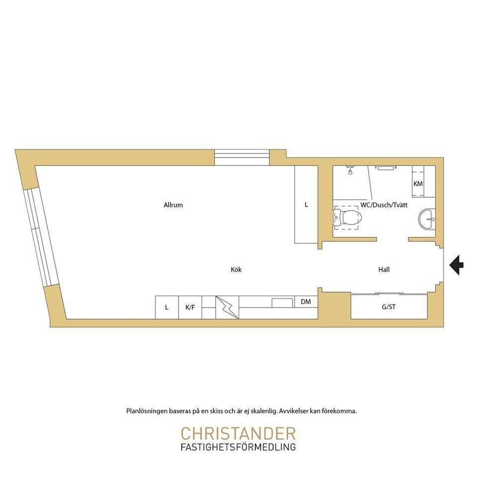Bostadsrätt, Krogabäcksvägen 30, Nya Hovås, Göteborg