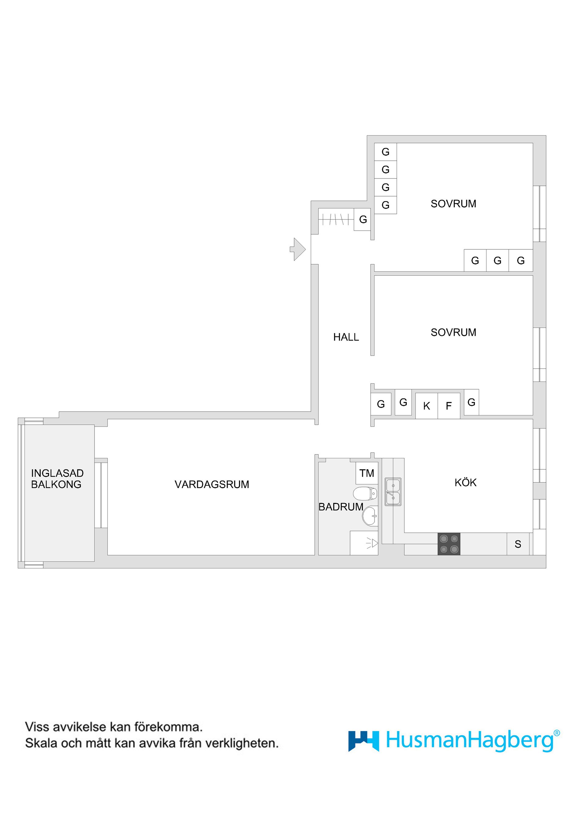 Bostadsrätt, Storgatan 6B, Väst På Stan, Umeå