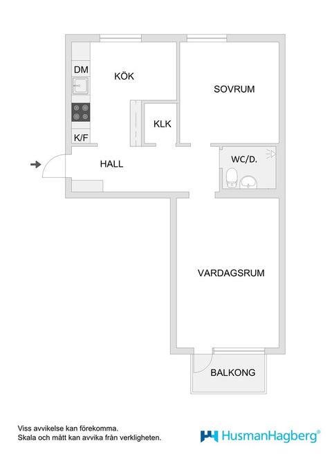 Bostadsrätt, Bryggargatan 43B, Teg, Umeå